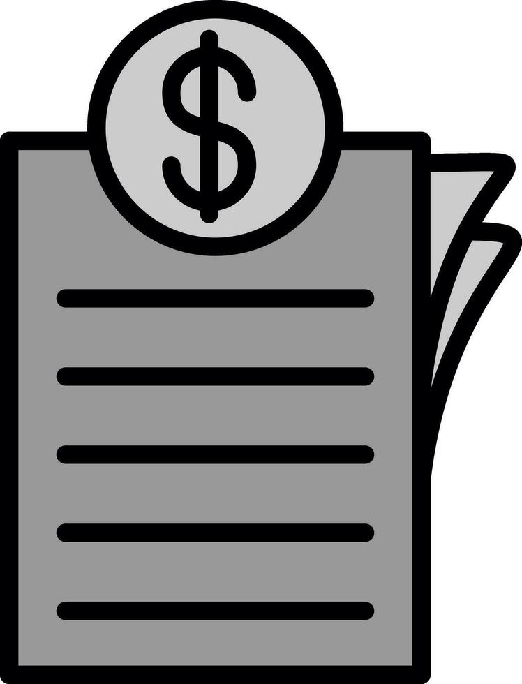 Invoice Vector Icon Design