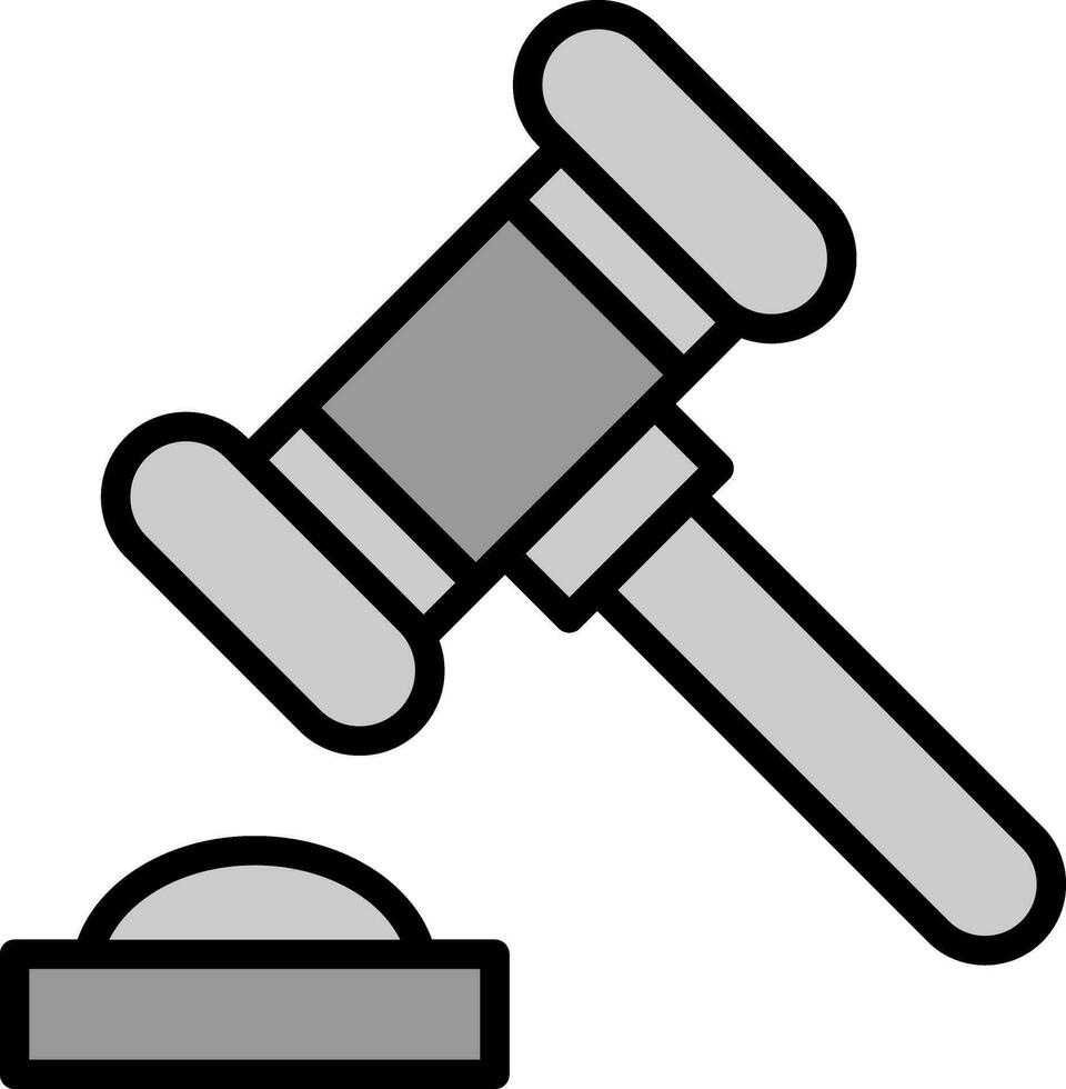 Gavel Vector Icon Design