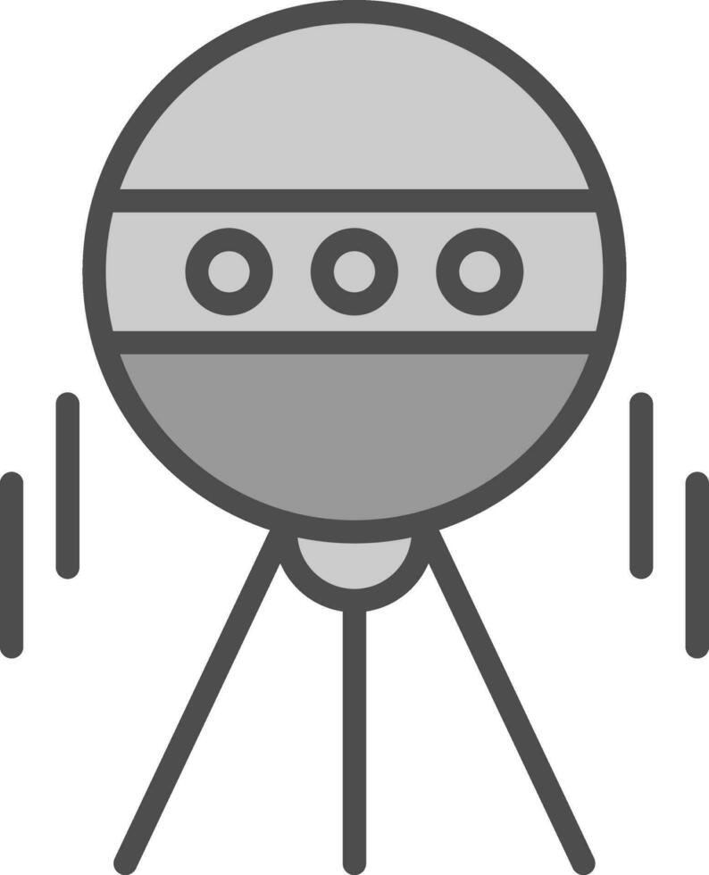 Sputnik Vector Icon Design