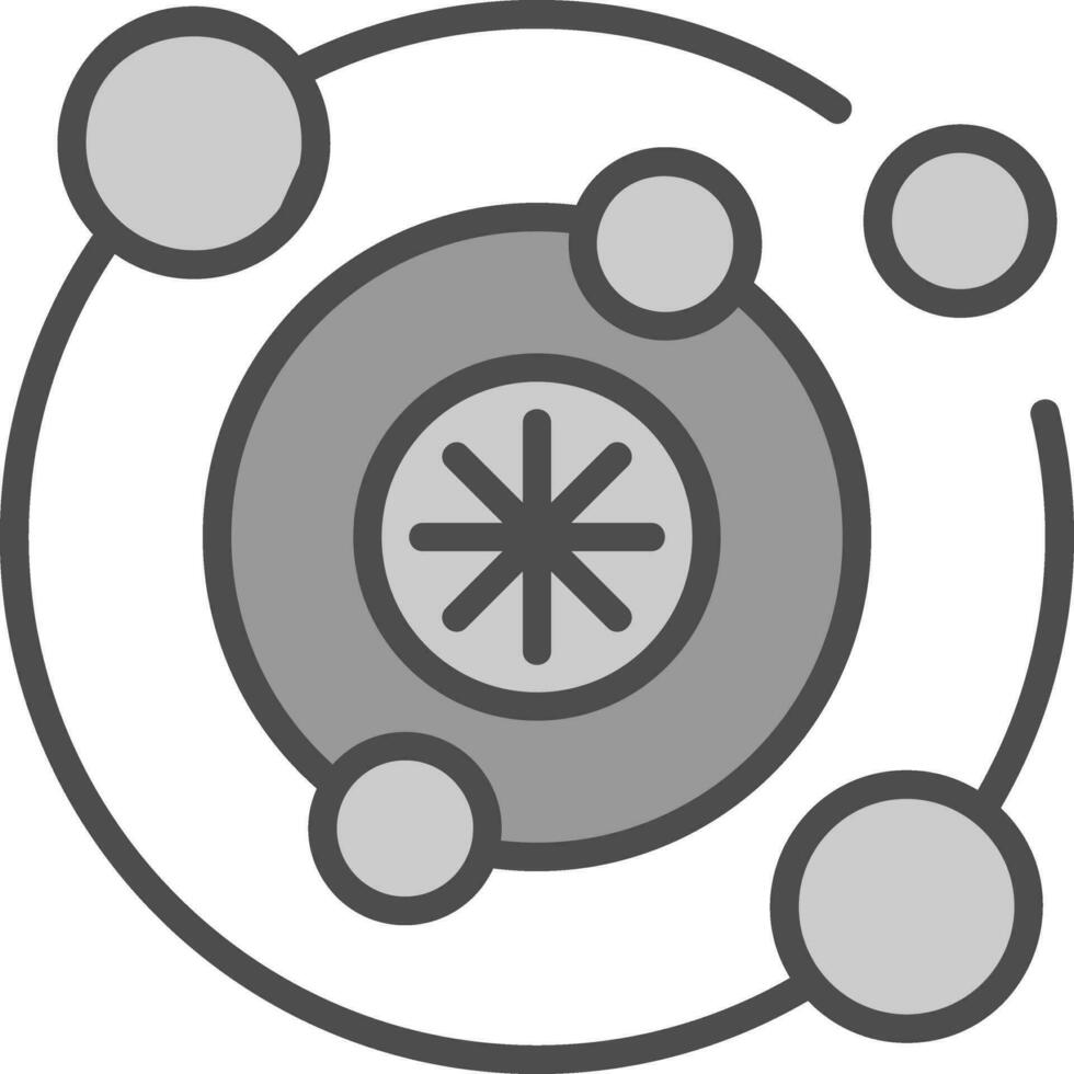Black hole Vector Icon Design