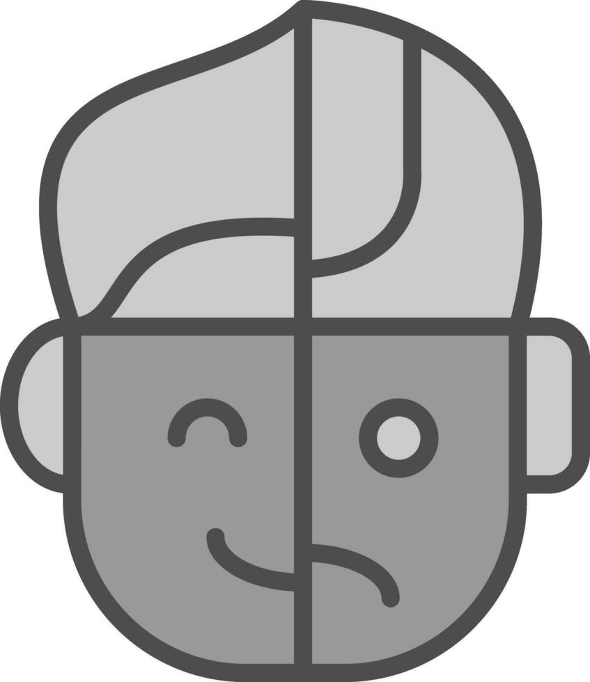 Humanoid Vector Icon Design