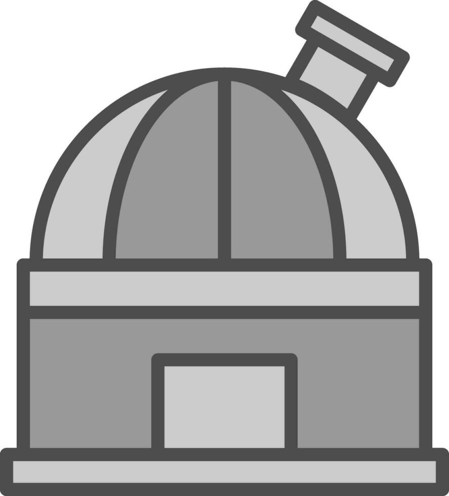 diseño de icono de vector de observatorio