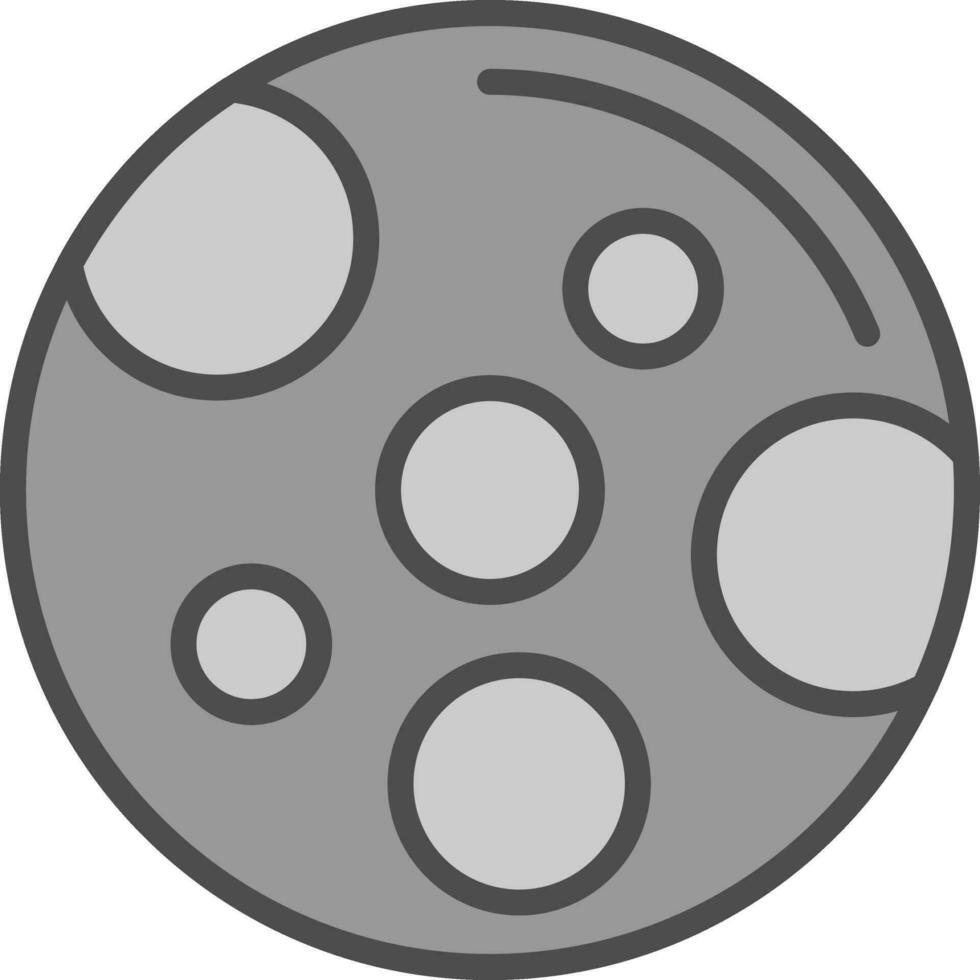 Moon Vector Icon Design