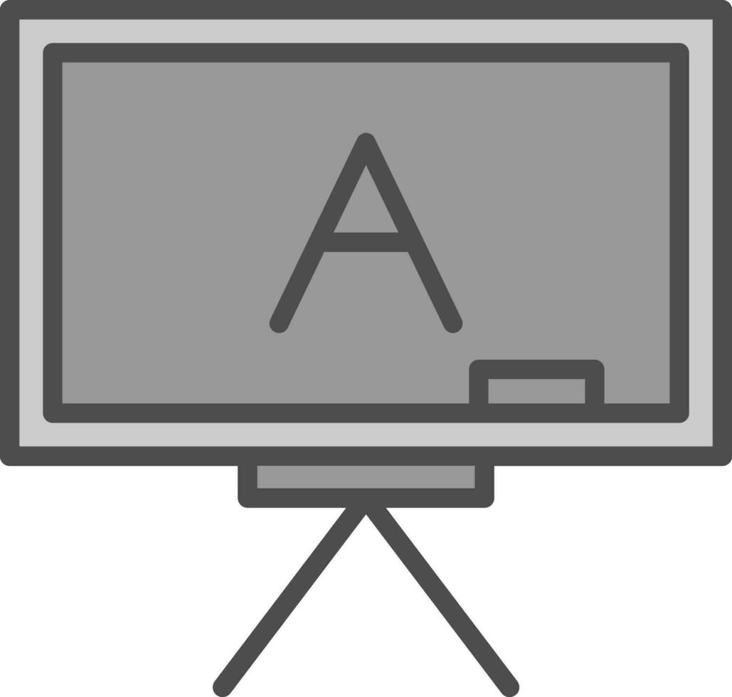 Whiteboard Vector Icon Design