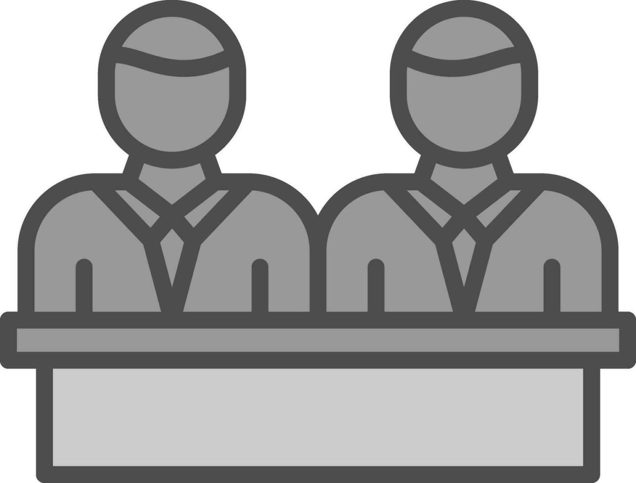 Colleague Vector Icon Design