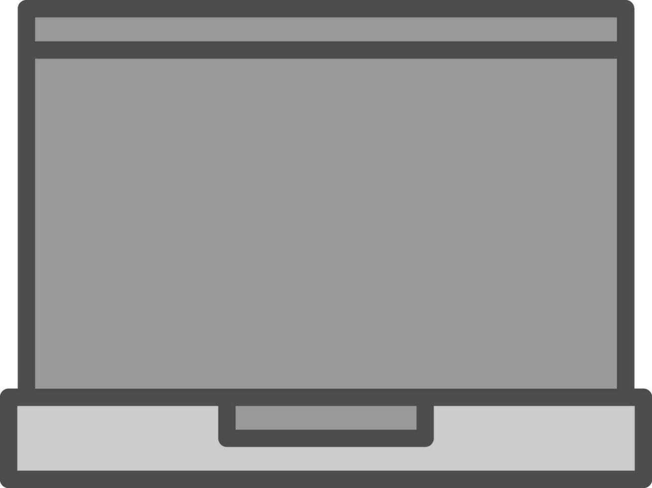 Laptop Vector Icon Design