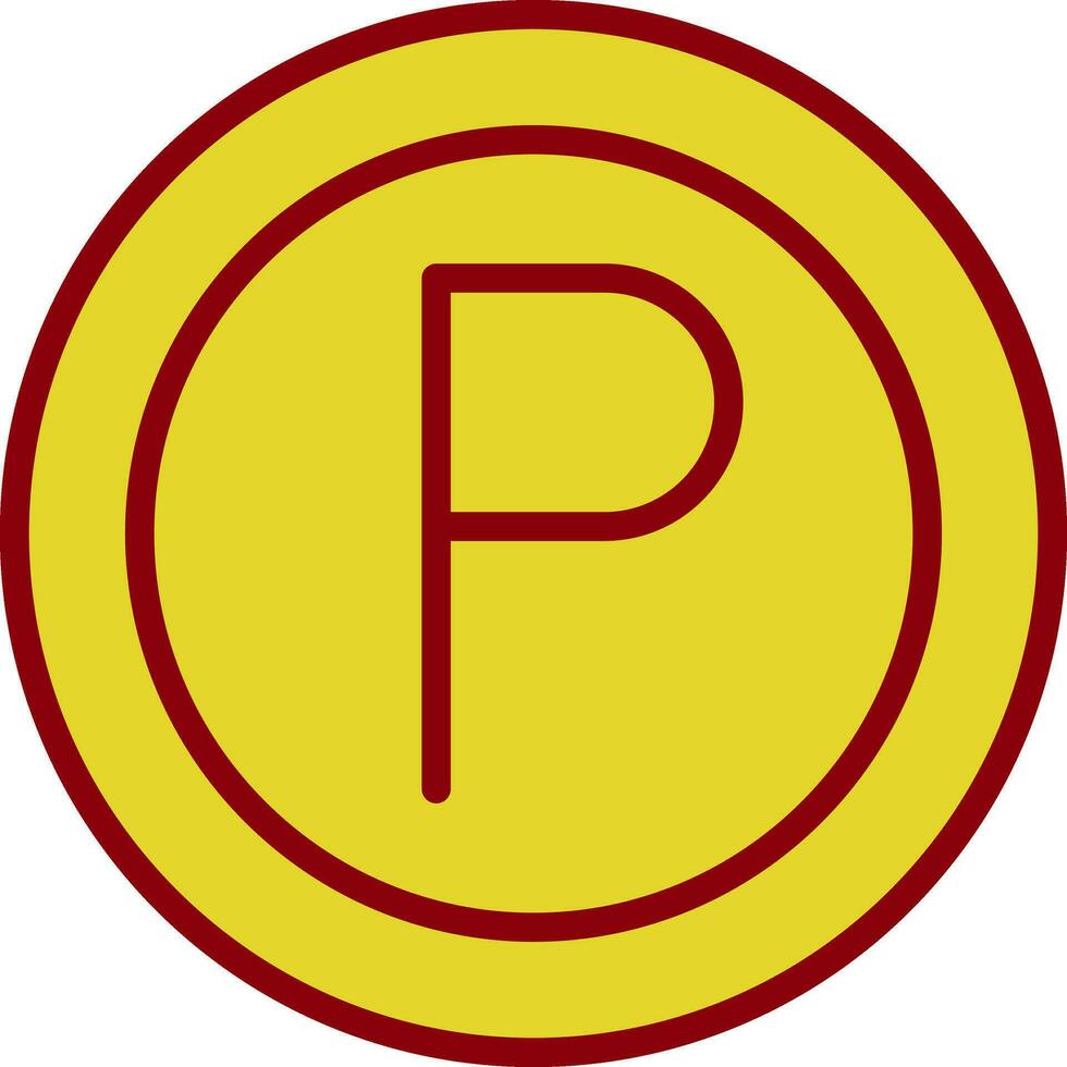 Parking Vector Icon Design