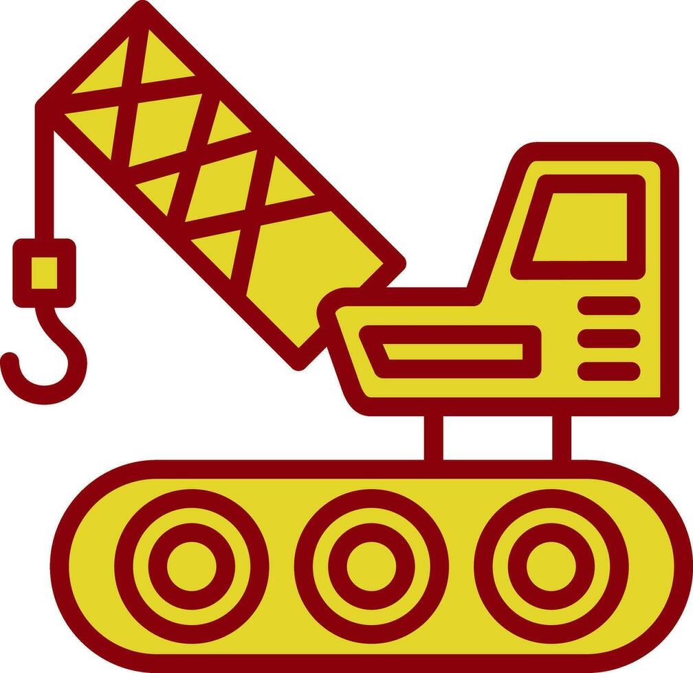 Crane Vector Icon Design