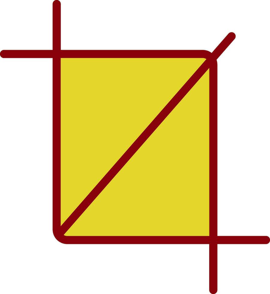 Crop Vector Icon Design