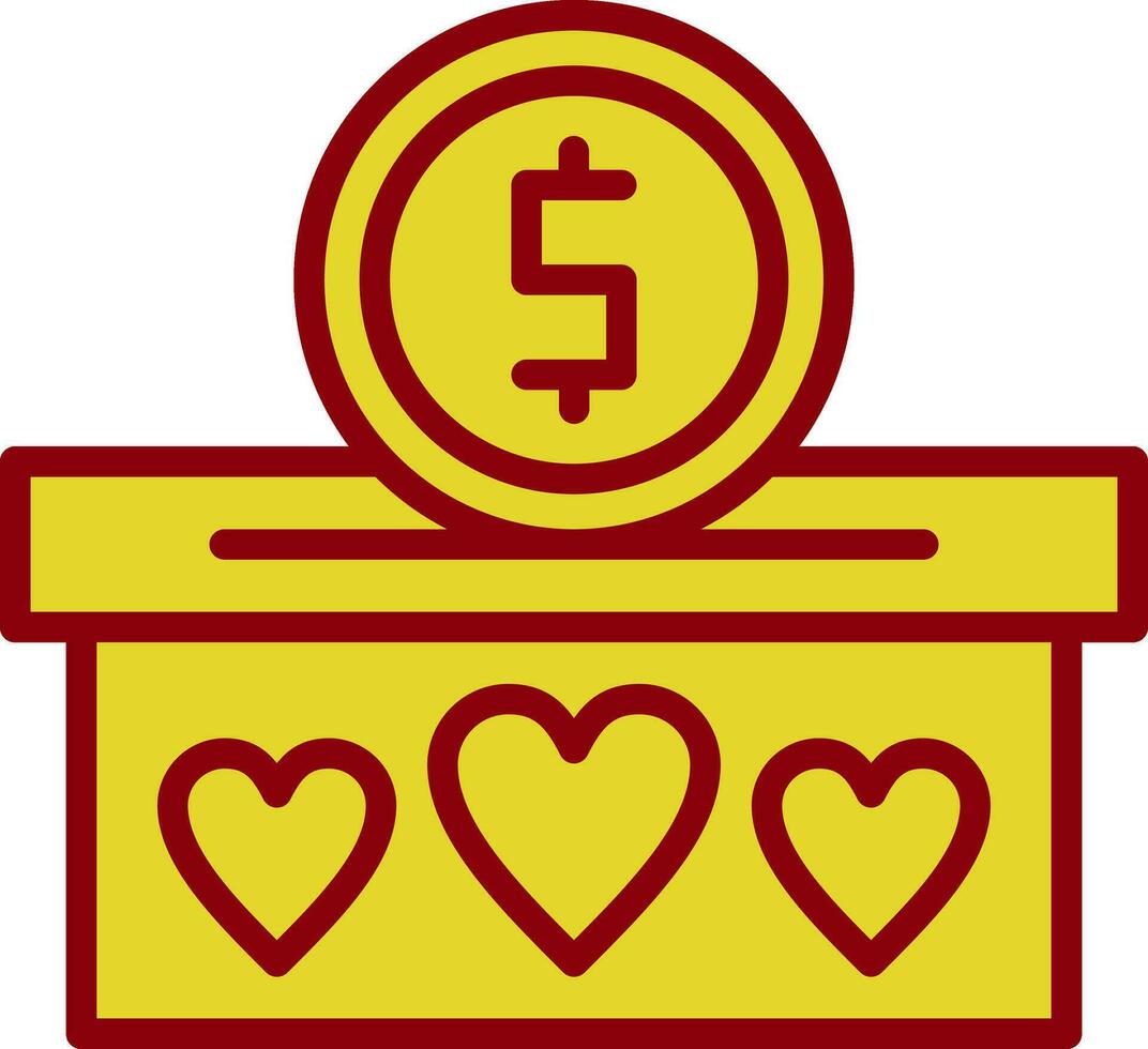 Donation Vector Icon Design