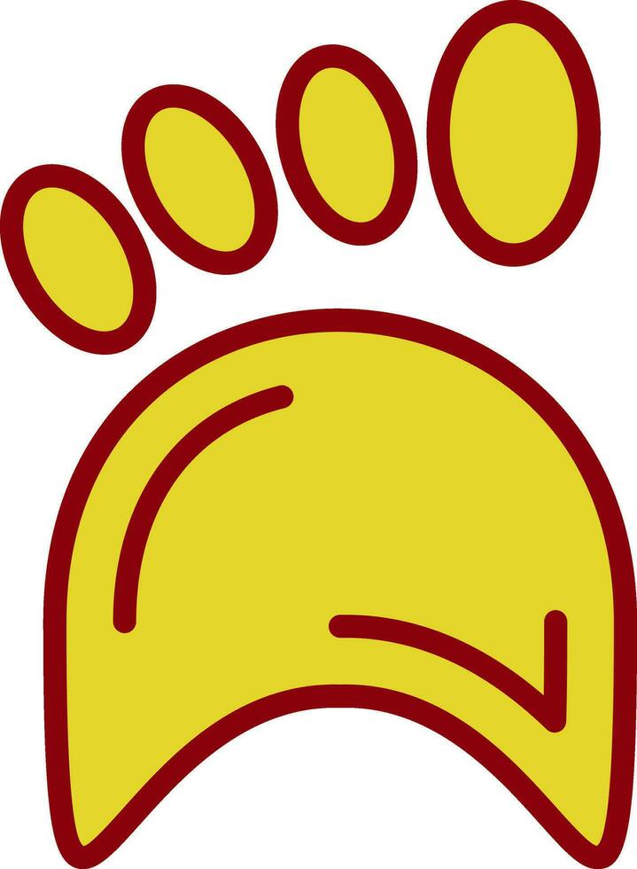 Paw Vector Icon Design