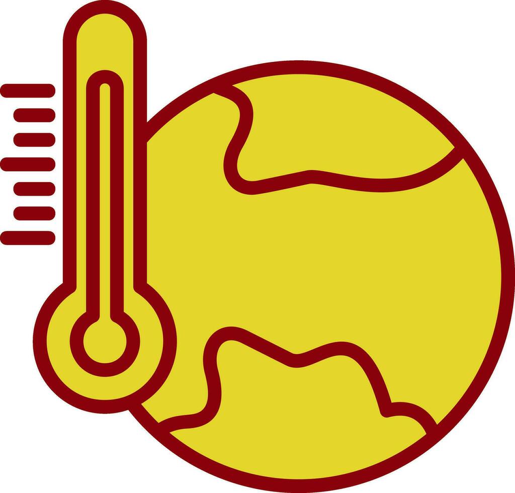 Global warming Vector Icon Design