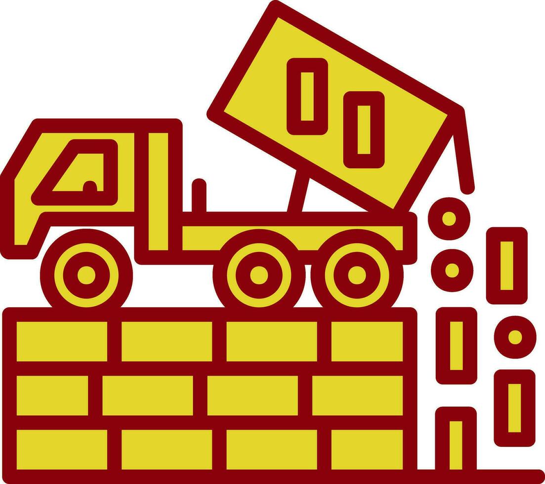Landfill Vector Icon Design
