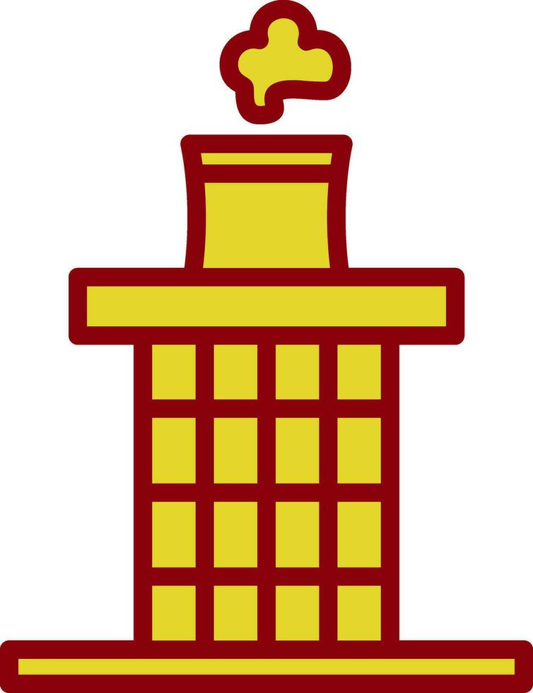 Chimney Vector Icon Design