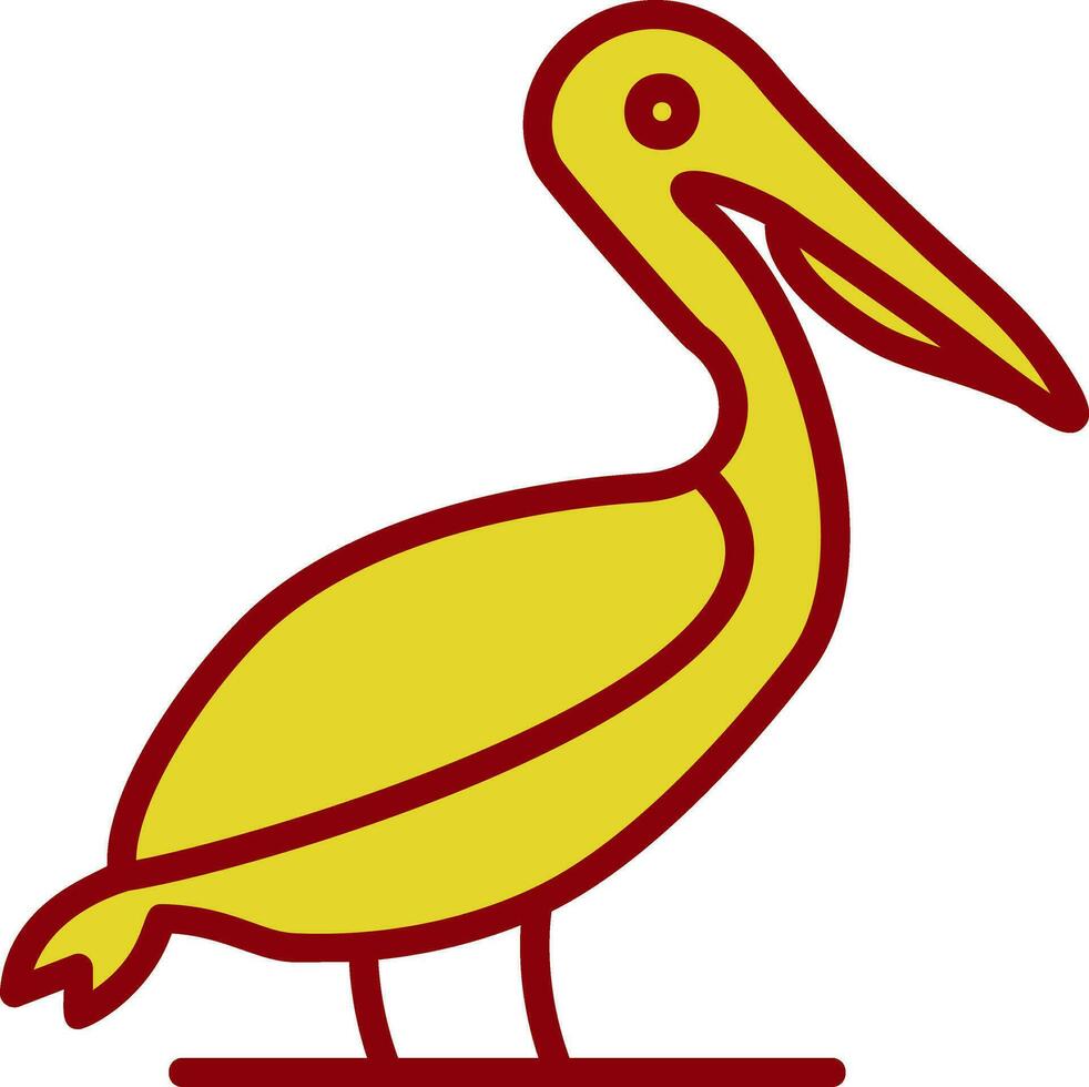 Pelican Vector Icon Design