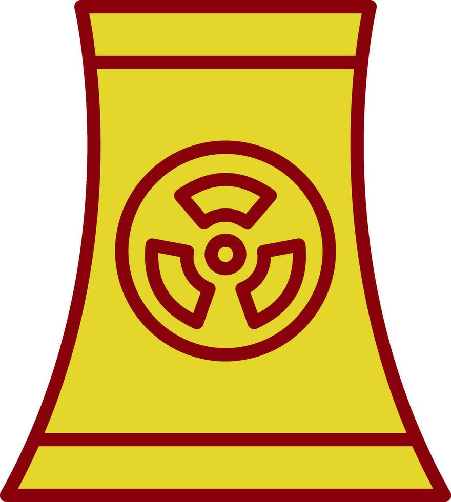 Nuclear Vector Icon Design
