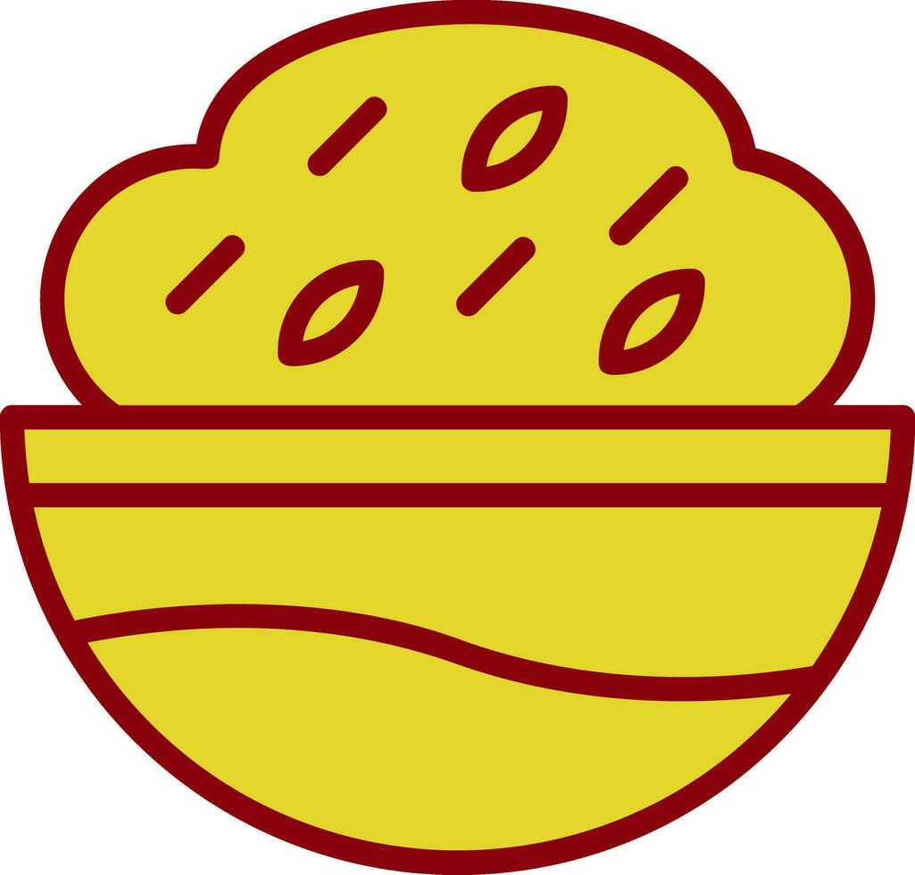 Red curry Vector Icon Design