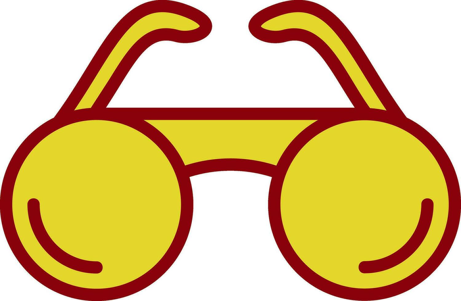 Glasses Vector Icon Design