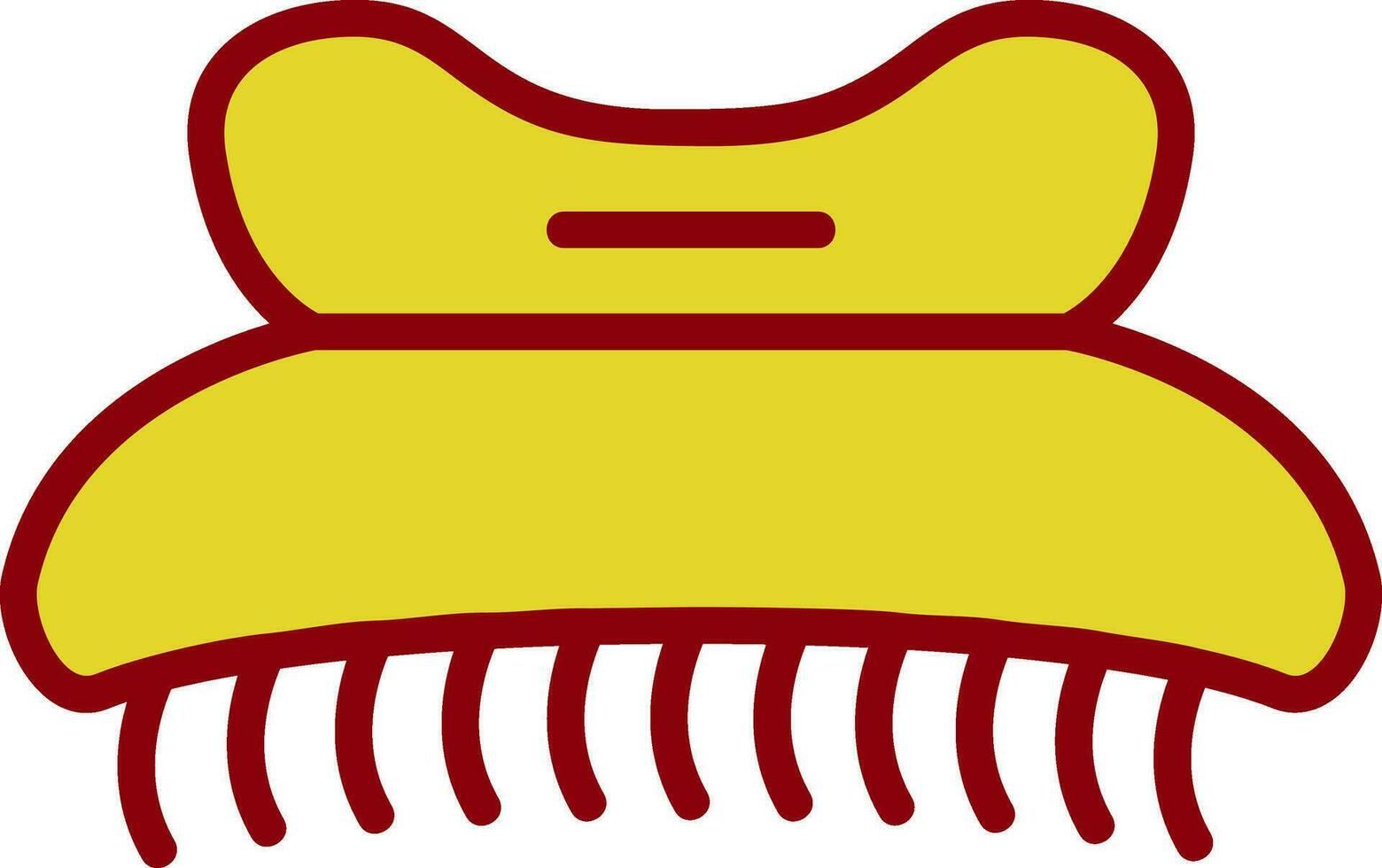 Hair clip Vector Icon Design