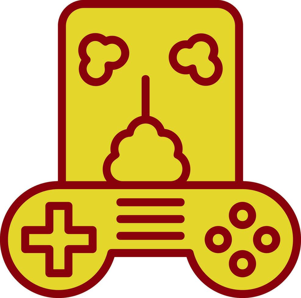 diseño de icono de vector de videojuego