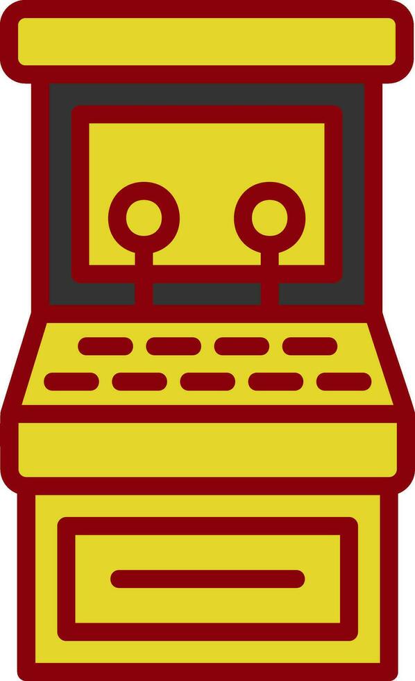Arcade machine Vector Icon Design