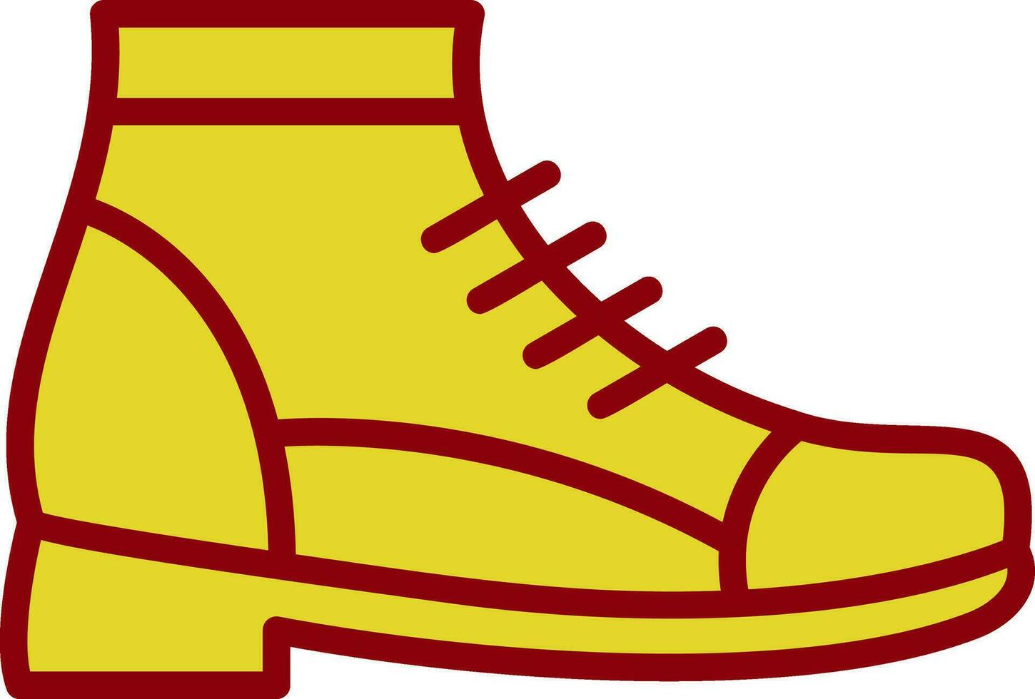 diseño de icono de vector de botas