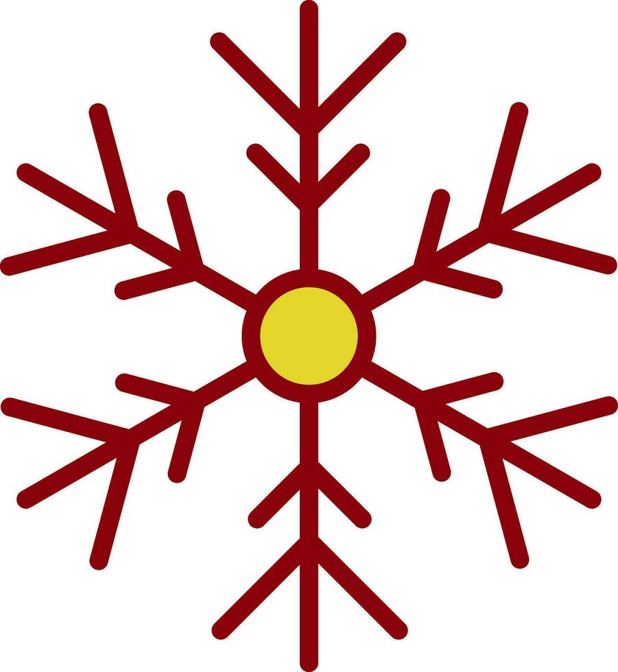Snowflake Vector Icon Design