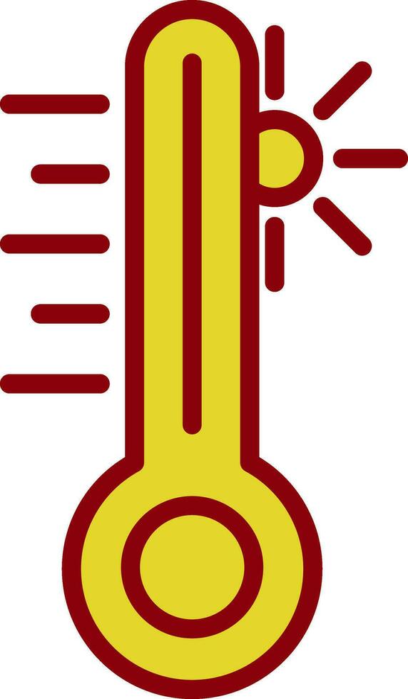 Thermometer Vector Icon Design