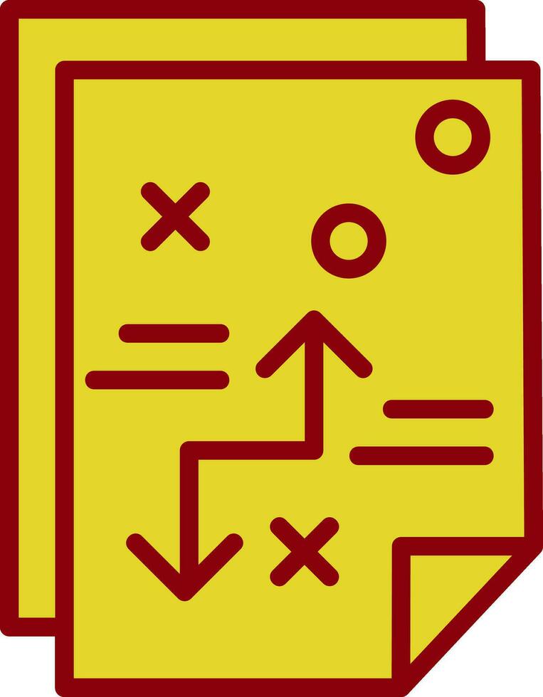 Planning Vector Icon Design