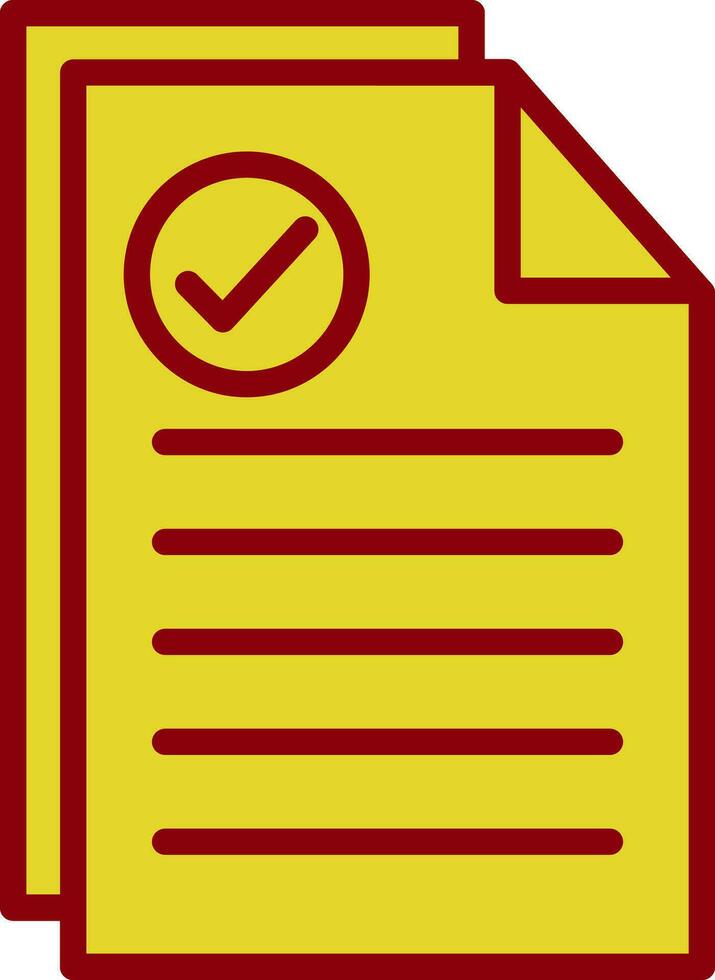 diseño de icono de vector de documento