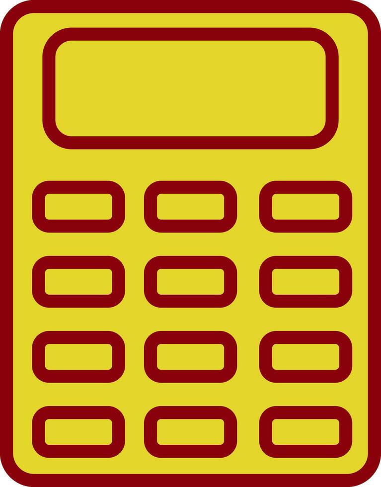 Calculator Vector Icon Design
