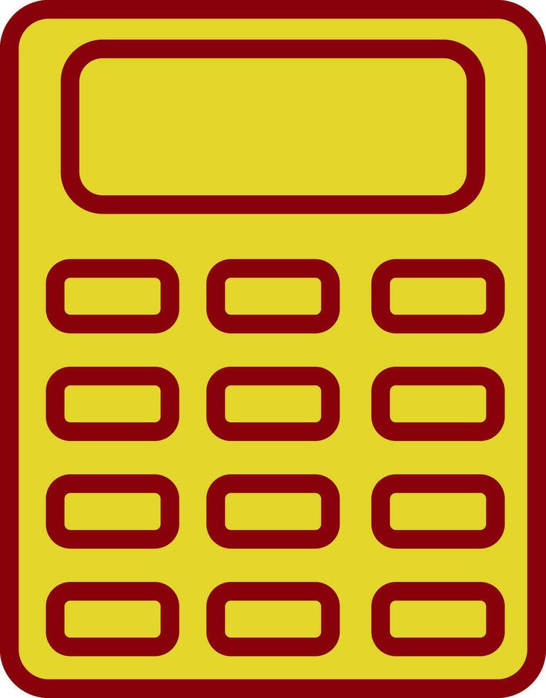 Calculator Vector Icon Design