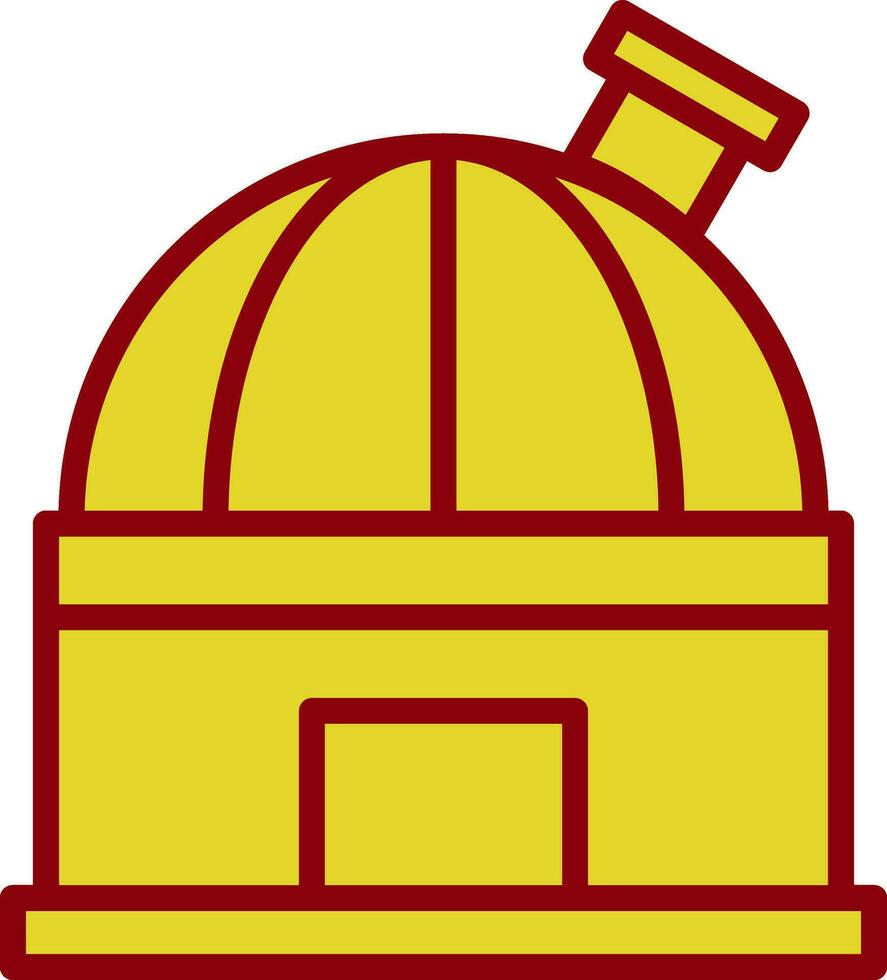 Observatory Vector Icon Design
