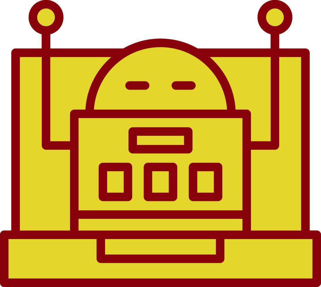 Robot Vector Icon Design