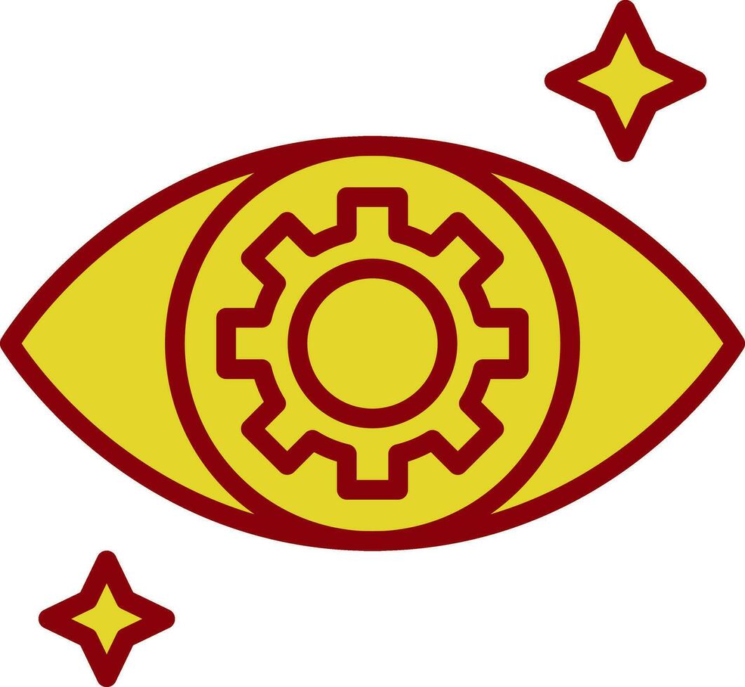 diseño de icono de vector de ojo