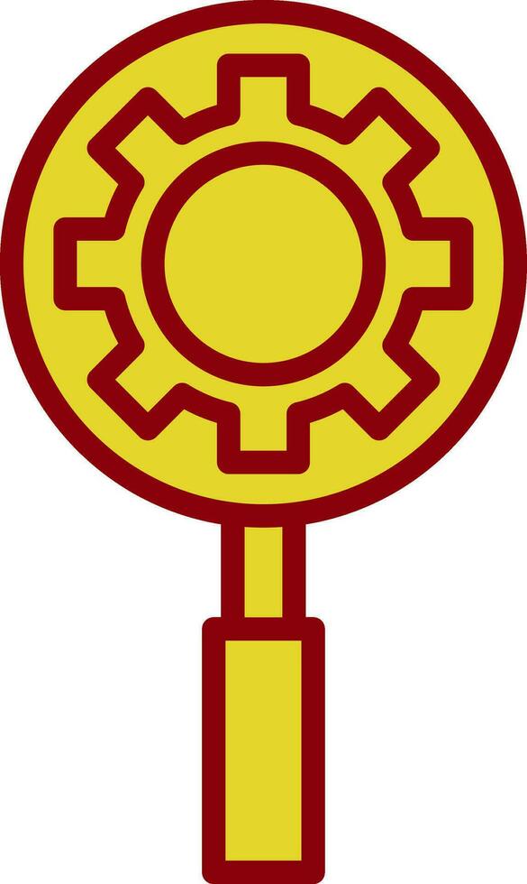 Magnifying glass Vector Icon Design