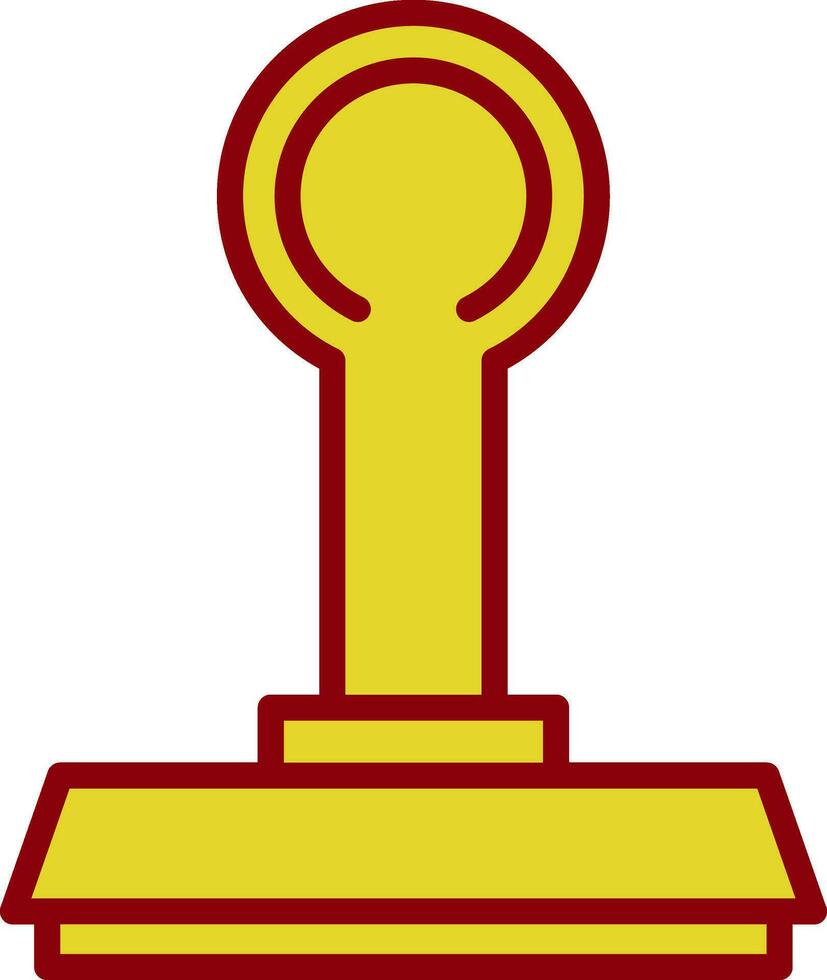 Stamp Vector Icon Design