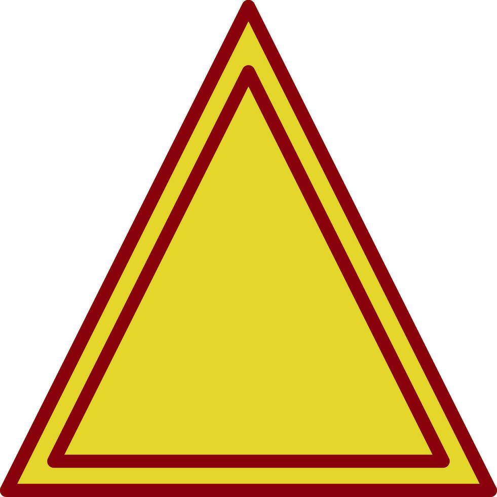 Triangle Vector Icon Design