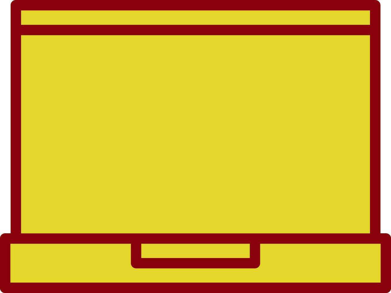 Laptop Vector Icon Design