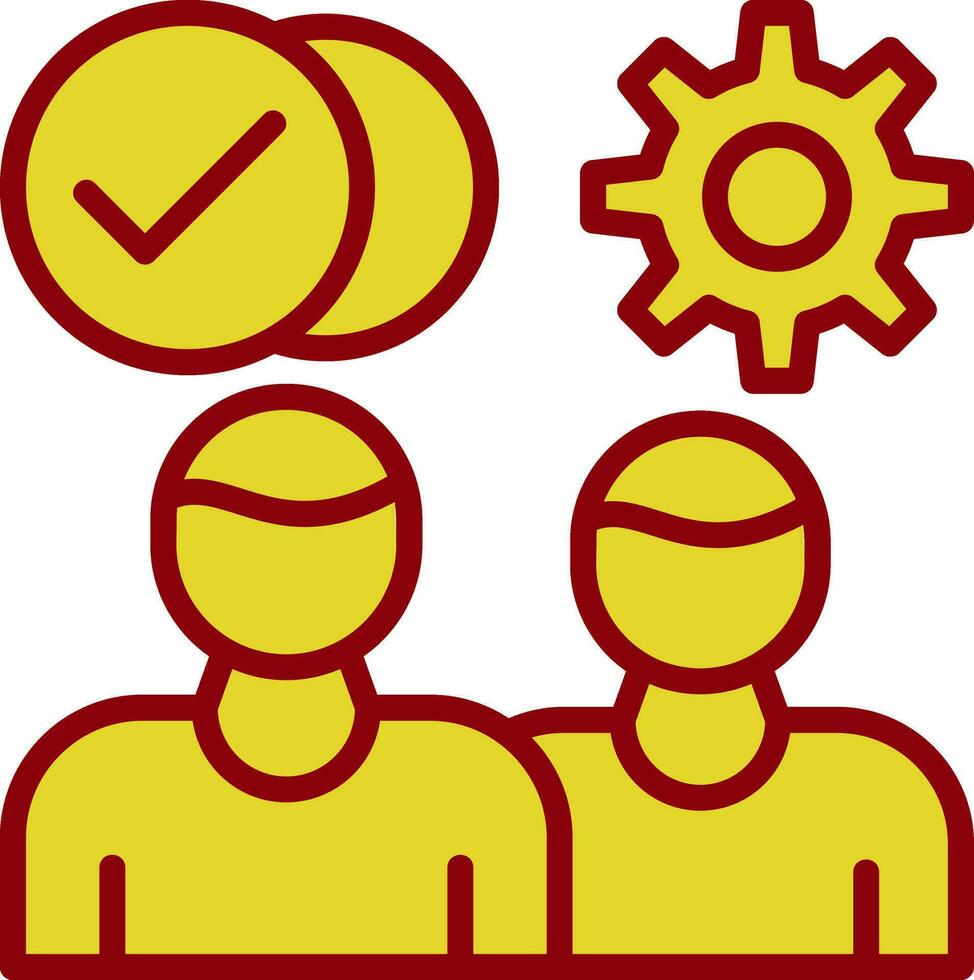 Teamwork Vector Icon Design
