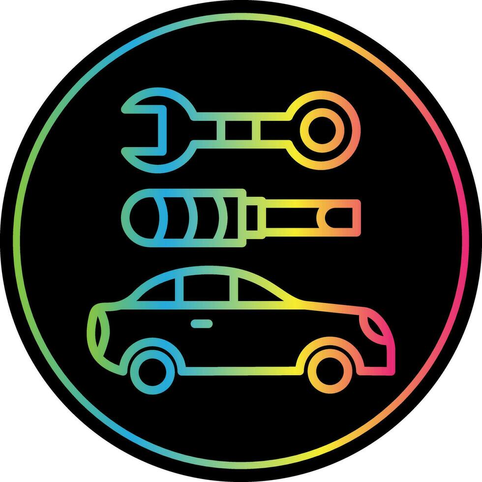 Car maintenance Vector Icon Design