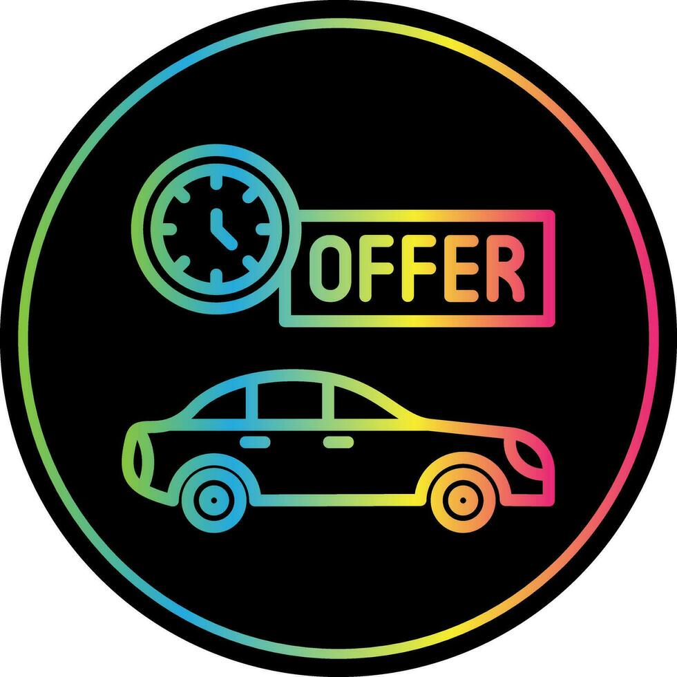 Offer Vector Icon Design
