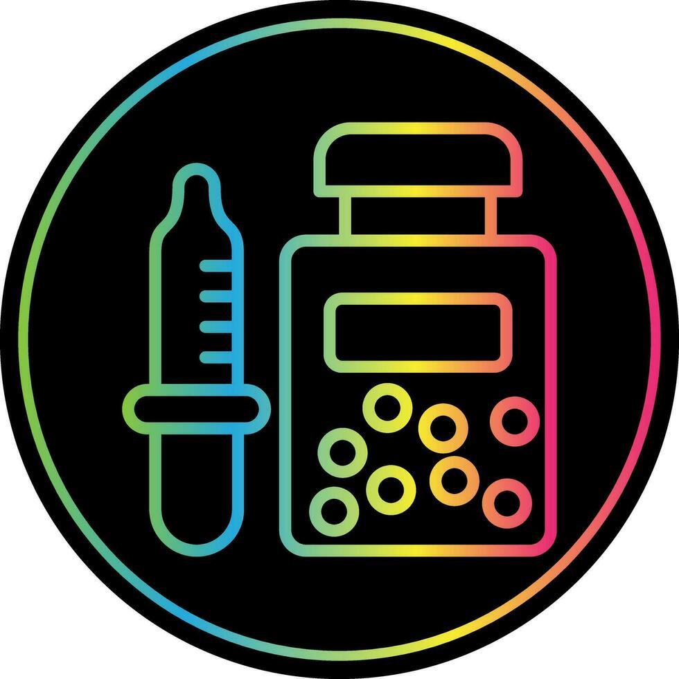 Solvent Vector Icon Design