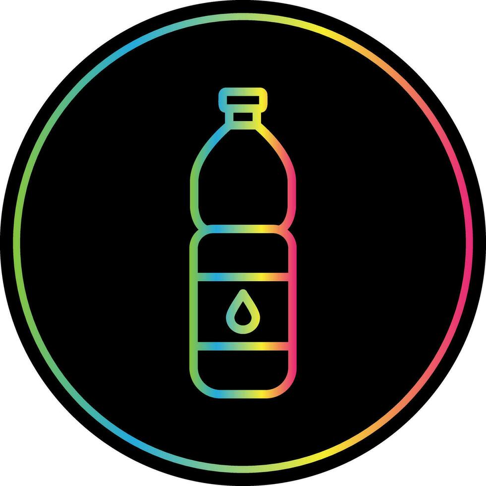 Plastic bottles Vector Icon Design