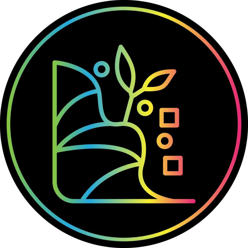 Landslide Vector Icon Design