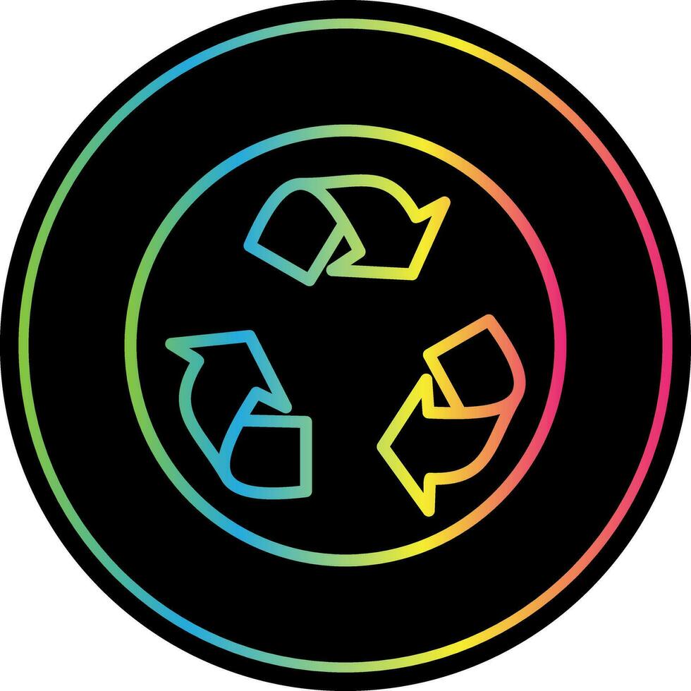 Recycle Vector Icon Design