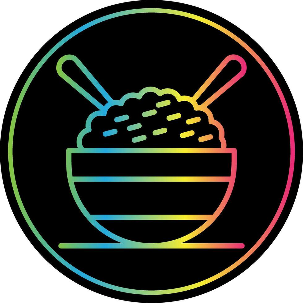 Aromatic rice Vector Icon Design