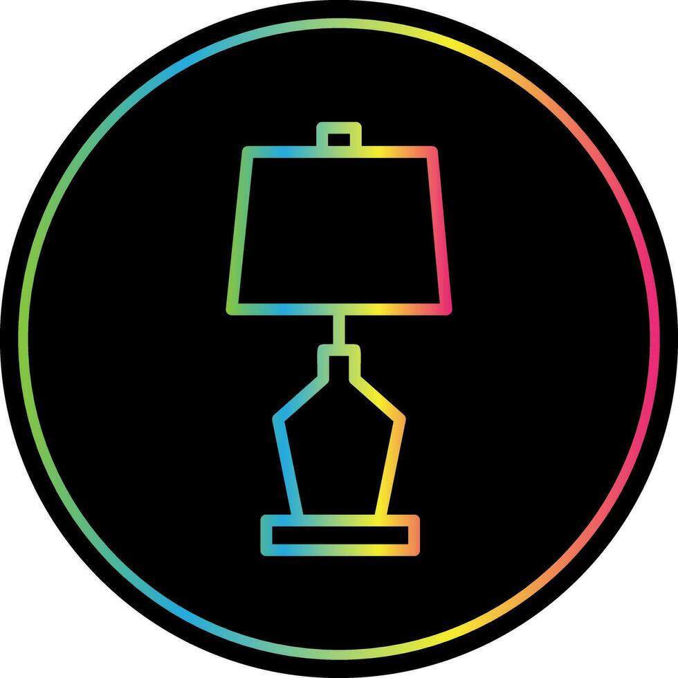 Lamp Vector Icon Design
