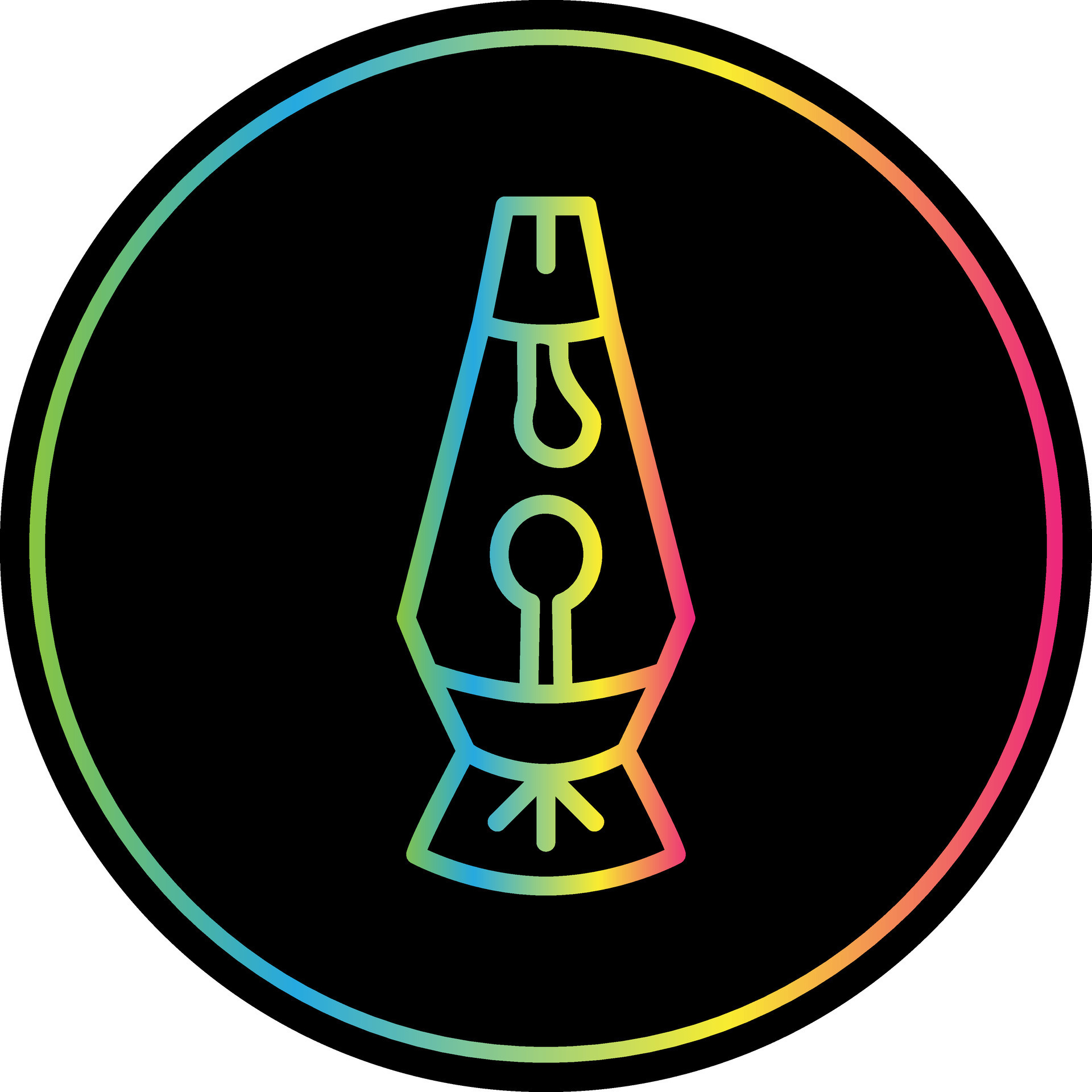 Lava lamp Vector Icon Design 25583044 Vector Art at Vecteezy