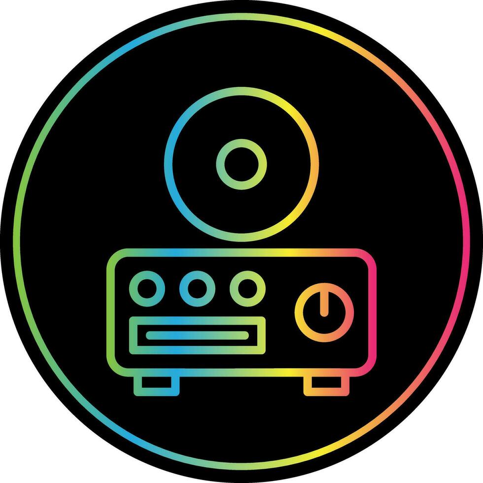 CD player Vector Icon Design